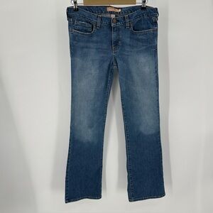 Abercrombie & Fitch Jeans Womens 8 R Blue “Vintage 5-Pocket” Stretch Denim Y2K